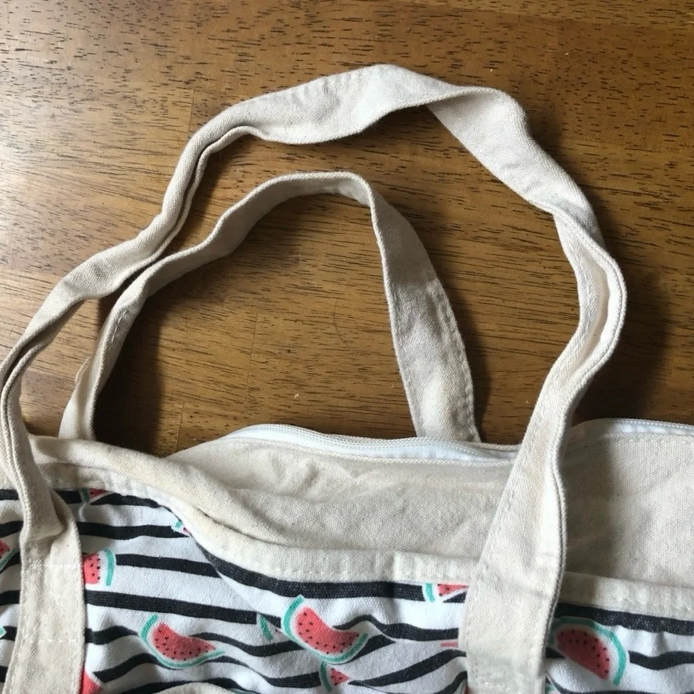 Watermelon Print Tote Bag - Picture 5 of 6